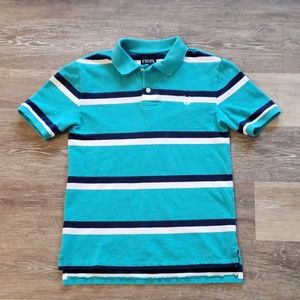 Boys CHAPS Short-sleeved Shirt Size Medium 10-12